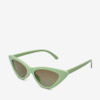 Сонцезахисні окуляри жіночі InBag Sunglasses E8073 Gradient Gray Light green з чохлом 1