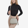 Сумка через плече (крос-боді) маленька Regina Notte Light-grey 4