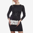 Сумка через плечо (кросс-боди) маленькая InBag Silver 1