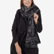 Шарф женский Regina Notte sc2908 Black and Gray 3