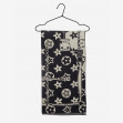 Шарф жіночий Regina Notte sc2908 Black and Beige 1