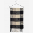 Шарф женский Regina Notte sc810 Black and Beige 1