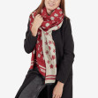 Шарф женский Regina Notte F003 Dark red 3