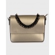 Сумка через плечо (кросс-боди) средняя Regina Notte Grey metallic 1