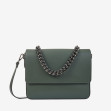 Сумка через плечо (кросс-боди) средняя Regina Notte Dark green 1