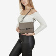 Сумка через плече (крос-боді) маленька Regina Notte Dark taupe 4