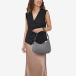 Сумка-багет середній Regina Notte Dark grey 4