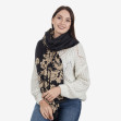 Шарф женский Regina Notte sc3077 Black and Brown 3