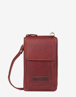 Кошелек с чехлом для телефона Hill Burry Red