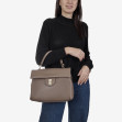 Сумка через плечо (кросс-боди) средняя Regina Notte Dark taupe 4