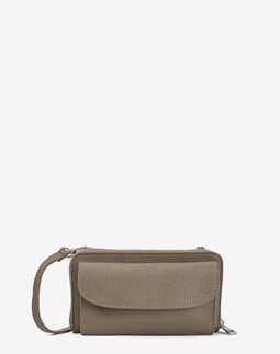 Кошелек с чехлом для телефона Regina Notte Dark taupe