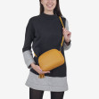 Сумка через плечо (кросс-боди) маленькая Regina Notte Mustard 4