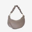 Сумка-багет средний Regina Notte Dark taupe 2