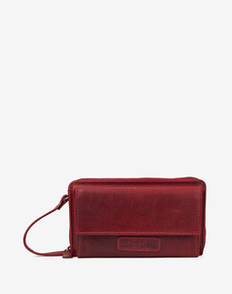 Кошелек с чехлом для телефона Hill Burry Red