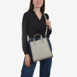 Сумка через плечо (кросс-боди) средняя Regina Notte Light-grey 4