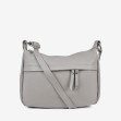 Сумка через плече (крос-боді) середня Regina Notte Light-grey 1