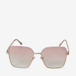 Сонцезахисні окуляри жіночі InBag Sunglasses LS1063 Gradient Pink Pink-Gold з чохлом 1