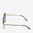 Сонцезахисні окуляри жіночі InBag Sunglasses LS1063 Gradient Violet  Black-Gold з чохлом 3