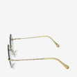 Сонцезахисні окуляри жіночі InBag Sunglasses LS8061 Gradient Green Gold з чохлом 3