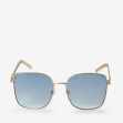 Сонцезахисні окуляри жіночі InBag Sunglasses SM0089-HL251 Gradient Blue Gold з чохлом 1