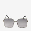 Сонцезахисні окуляри жіночі InBag Sunglasses LS5683 Gradient Gray Silver з чохлом 1