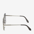 Сонцезахисні окуляри жіночі InBag Sunglasses LS5683 Gradient Gray Silver з чохлом 3