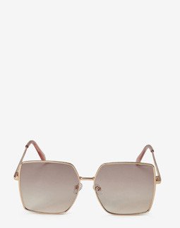 Сонцезахисні окуляри жіночі InBag Sunglasses LS5683 Powder Gold з чохлом