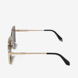 Сонцезахисні окуляри жіночі InBag Sunglasses LS5683 Black Gold з чохлом 3