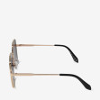 Сонцезахисні окуляри жіночі InBag Sunglasses LS5683 Gradient Black Gold з чохлом 3