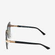 Сонцезахисні окуляри жіночі InBag Sunglasses SM0089-HL313 Gradient Gray Gold з чохлом 3