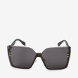 Сонцезахисні окуляри жіночі InBag Sunglasses LS1006 Black Gold з чохлом 1