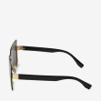 Сонцезахисні окуляри жіночі InBag Sunglasses LS1006 Black Gold з чохлом 3