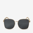 Сонцезахисні окуляри жіночі InBag Sunglasses LS5653 Black Gold з чохлом 1