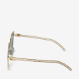 Сонцезахисні окуляри жіночі InBag Sunglasses LS5653 Black Gold з чохлом 3