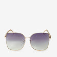 Солнцезащитные очки женские InBag Sunglasses LS5653 Gradient Violet Gold с чехлом 1