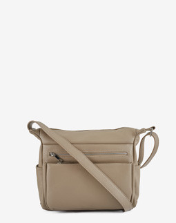 Сумка через плечо (кросс-боди) средняя Regina Notte Light taupe