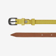 Ремень 15 мм InBag Yellow (115 см) 3