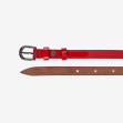 Ремень 15 мм InBag Red (110 см) 3