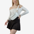 Поясна сумка (Сумка-банан) середня Regina Notte White 4