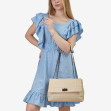 Сумка через плечо (кросс-боди) средняя Regina Notte Beige 4