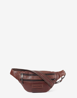 Поясная сумка (Сумка-банан) маленькая Hill Burry Brown