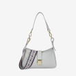 Сумка-багет середній Regina Notte Light-grey 1