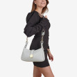 Сумка-багет середній Regina Notte Light-grey 4