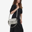 Сумка через плече (крос-боді) середня Regina Notte Light-grey 4