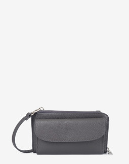 Гаманець з чохлом для телефону Regina Notte Dark grey