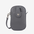 Сумка через плече (крос-боді) маленька Regina Notte Dark grey 1