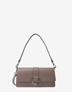 Сумка-багет середній Regina Notte Dark taupe