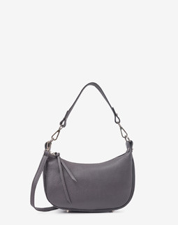 Сумка-багет середній Regina Notte Dark grey