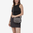 Сумка через плече (крос-боді) маленька Regina Notte Dark grey 4