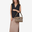 Сумка через плече (крос-боді) середня Regina Notte Dark taupe 4